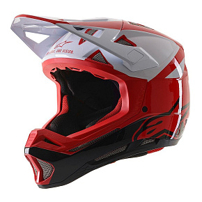 Alpinestars Missile PRO Cosmos helma - Red White Glossy Alpinestars Missile PRO Cosmos helma - Red White Glossy