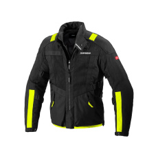 bunda NET RUNNER H2OUT, SPIDI (černá/žlutá fluo) bunda NET RUNNER H2OUT, SPIDI (černá/žlutá fluo)