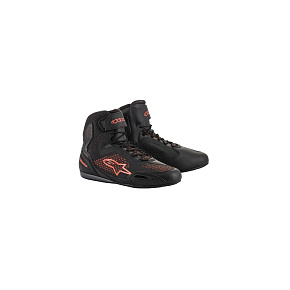boty FASTER-3 RIDEKNIT, ALPINESTARS (černá/červená fluo) boty FASTER-3 RIDEKNIT, ALPINESTARS (černá/červená fluo)