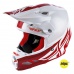 přilba F2 Carbon SHIELD, FLY RACING (bílá/červená, se systémem ochrany MIPS)