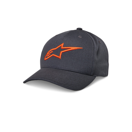 kšiltovka AGELESS SNAPBACK, ALPINESTARS (šedá/oranžová)