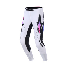 kalhoty SUPERTECH PRO VISTA, ALPINESTARS (bílá/fialová/černá) 2026 kalhoty SUPERTECH PRO VISTA, ALPINESTARS (bílá/fialová/černá) 2026