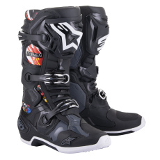 boty TECH 10 limitovaná edice RENEN, ALPINESTARS (černá/šedá/bílá/multicolor) boty TECH 10 limitovaná edice RENEN, ALPINESTARS (černá/šedá/bílá/multicolor)