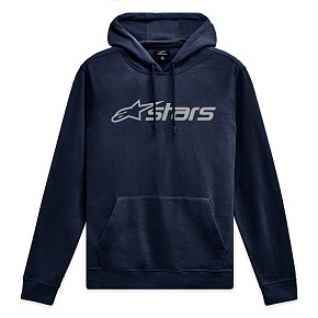 mikina BLAZE HOODIE 3, ALPINESTARS (modrá/šedá)