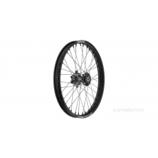přední kolo kompletní (21" x 1,6") YAMAHA, Q-TECH (černý ráfek, černý střed) přední kolo kompletní (21" x 1,6") YAMAHA, Q-TECH (černý ráfek, černý střed)