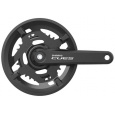 kliky SHIMANO Cues FC-U4010-2, 170mm, 46-30 zubů, černé, 11,10,9 speed, s ložisky