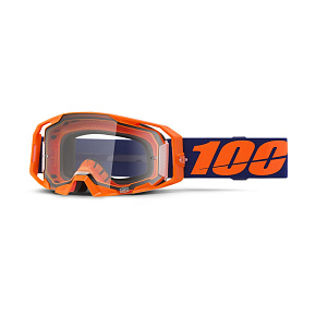 ARMATIC 100% brýle Neon Orange, čiré plexi ARMATIC 100% brýle Neon Orange, čiré plexi