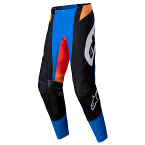 kalhoty TECHSTAR MELT, ALPINESTARS (oranžová/modrá)