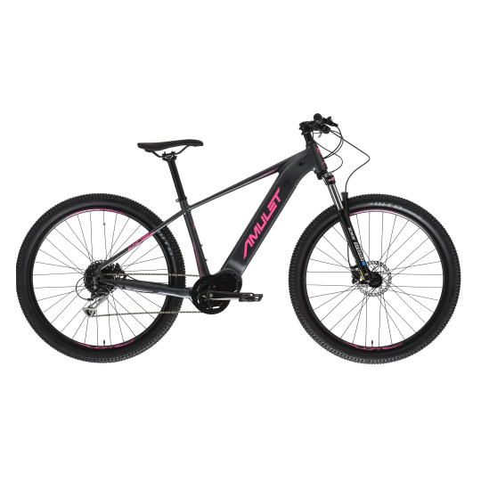 Elektrokolo AMULET 29 eRival 4.0 SH, black matt/pink, 2024