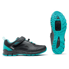 Dámské tretry Northwave Escape Evo Wmn  Black/Aqua