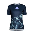 Dámský dres Fox W Ranger Ss Jersey Img Print Arctic Blue *