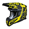Moto přilba JUST1 J22F FALCON titanovo/černo/fluo žlutá