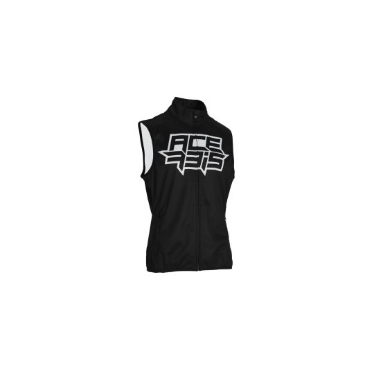 ACERBIS vesta softshell MX LINEAR černá/bílá Lčerná/bílá