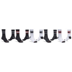 Pánské ponožky Globe Triple Stripe Crew Sock 5 Pack Assorted Pánské ponožky Globe Triple Stripe Crew Sock 5 Pack Assorted