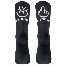 Pánské cyklo ponožky Northwave Sunday Monday Sock Black Pánské cyklo ponožky Northwave Sunday Monday Sock Black