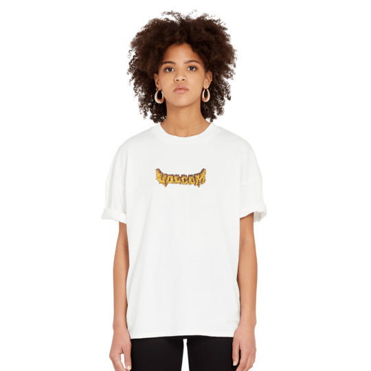 Dámské triko Volcom Voltrip Tee Star White 