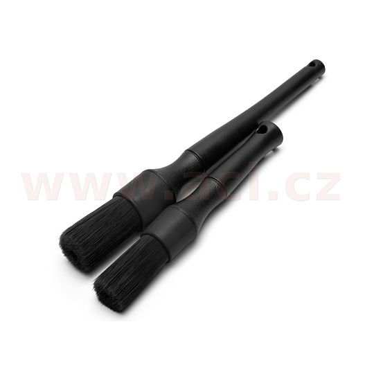 Detailingové štětce pro interiér i exteriér - kančí žíně, sada 2 ks Detailingové štětce pro interiér i exteriér - kančí žíně, sada 2 ks