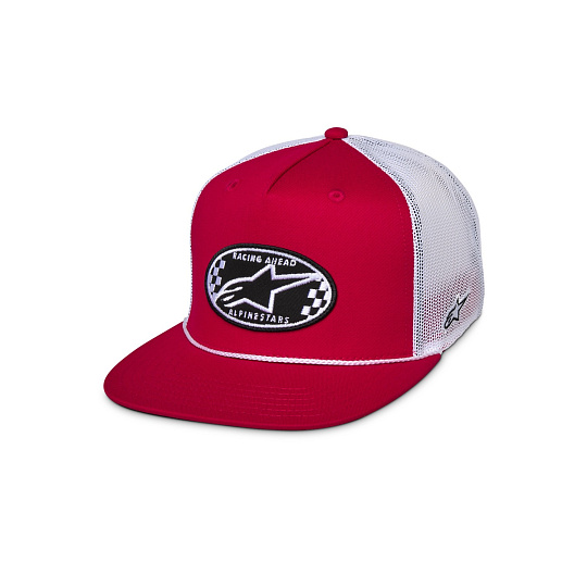 kšiltovka CONTENDER TRUCKER, ALPINESTARS (červená/bílá) kšiltovka CONTENDER TRUCKER, ALPINESTARS (červená/bílá)