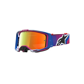brýle VISION 8 MAVEN, ALPINESTARS (červená/černá, zrcadlové červené plexi) 2027