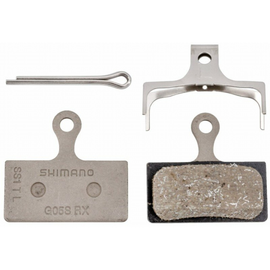 brzdové destičky SHIMANO G05S polymer, 25 párů v krabičce