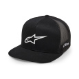 kšiltovka 3D AGELESS TRUCKER, ALPINESTARS (černá/bílá)