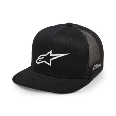 kšiltovka 3D AGELESS TRUCKER, ALPINESTARS (černá/bílá)