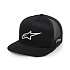 kšiltovka 3D AGELESS TRUCKER, ALPINESTARS (černá/bílá)