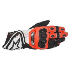 rukavice GP TECH, ALPINESTARS (červené fluo/bílé/černé) rukavice GP TECH, ALPINESTARS (červené fluo/bílé/černé)