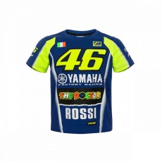 Dětské triko Valentino Rossi VR46 YAMAHA modré 314709 Dětské triko Valentino Rossi VR46 YAMAHA modré 314709