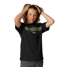 Dětské triko Fox Yth Efekt Ss Tee Black Dětské triko Fox Yth Efekt Ss Tee Black