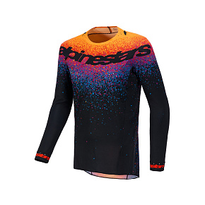 dres SUPERTECH limitovaná edice BLACK HOLE, ALPINESTARS (černá/multicolor) 2026