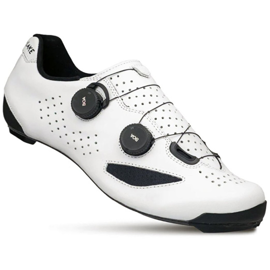tretry LAKE CX239 Carbon bílo/černé vel.45