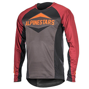 Alpinestars Mesa LS Jersey dres Black Rio Red Dark Shadow Alpinestars Mesa LS Jersey dres Black Rio Red Dark Shadow