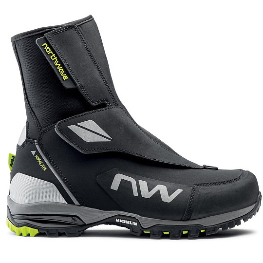 Zateplené cyklistické tretry Northwave Himalaya  Black