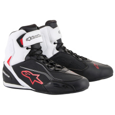 boty FASTER-3, ALPINESTARS (černé/bílé/červené) 2024 boty FASTER-3, ALPINESTARS (černé/bílé/červené) 2024