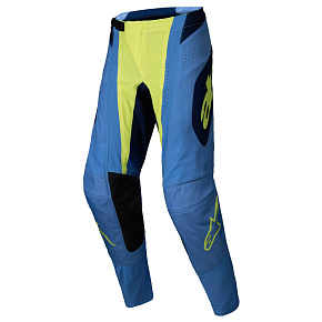 kalhoty TECHSTAR MELT, ALPINESTARS (žlutá fluo/modrá)