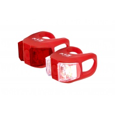 KELLYS Osvětlení set KLS TWINS, red KELLYS Osvětlení set KLS TWINS, red