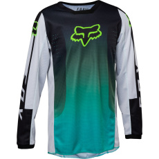 Dětský MX dres Fox Kids 180 Leed Jersey Teal Dětský MX dres Fox Kids 180 Leed Jersey Teal
