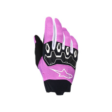 rukavice STELLA FULL BORE V2, ALPINESTARS, dámské (bílá/růžová fluo/černá) 2026