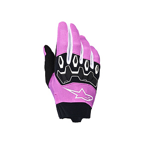 rukavice STELLA FULL BORE V2, ALPINESTARS, dámské (bílá/růžová fluo/černá) 2027