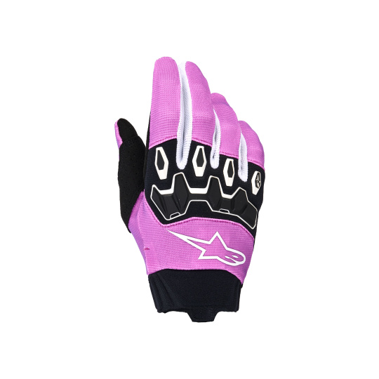 rukavice STELLA FULL BORE V2, ALPINESTARS, dámské (bílá/růžová fluo/černá) 2026