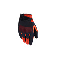 rukavice MOGRESS AIRFLOW, ALPINESTARS (černá/červená/oranžová) 2026
