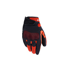 rukavice MOGRESS AIRFLOW, ALPINESTARS (černá/červená/oranžová) 2026 rukavice MOGRESS AIRFLOW, ALPINESTARS (černá/červená/oranžová) 2026