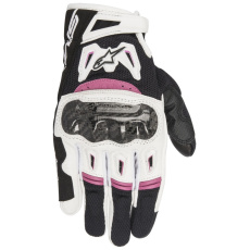 rukavice STELLA SMX-2 AIR CARBON, ALPINESTARS, dámské (černé/bílé/fialové) 2025 rukavice STELLA SMX-2 AIR CARBON, ALPINESTARS, dámské (černé/bílé/fialové) 2025