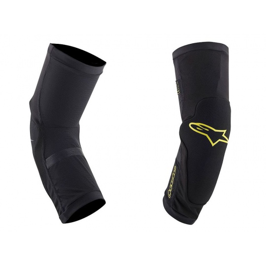 Alpinestars PARAGON PLUS knee Black/Yellow- chrániče kolen