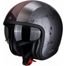 Moto přilba SCORPION BELFAST BYWAY stříbrno/stříbrná Moto přilba SCORPION BELFAST BYWAY stříbrno/stříbrná
