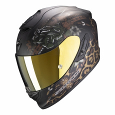 Moto přilba SCORPION EXO-1400 AIR TOA matná černo/zlatá Moto přilba SCORPION EXO-1400 AIR TOA matná černo/zlatá