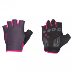 Dámské cyklo rukavice Northwave Active Woman hort Finger Glove Dark Grey/Pink 
