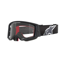 brýle SUPERTECH CORP, ALPINESTARS (černá/šedá, čiré plexi) 2025 brýle SUPERTECH CORP, ALPINESTARS (černá/šedá, čiré plexi) 2025