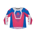 Dětský MX dres Fox Kids 180 Collect Jersey  Blue/Pink